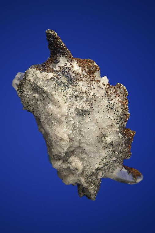 QUARTZ with CHALCOPYRITE, CALCITE and DOLOMITE