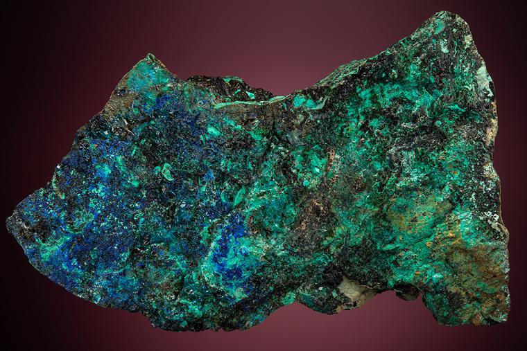 CHRYSOCOLLA with AZURITE