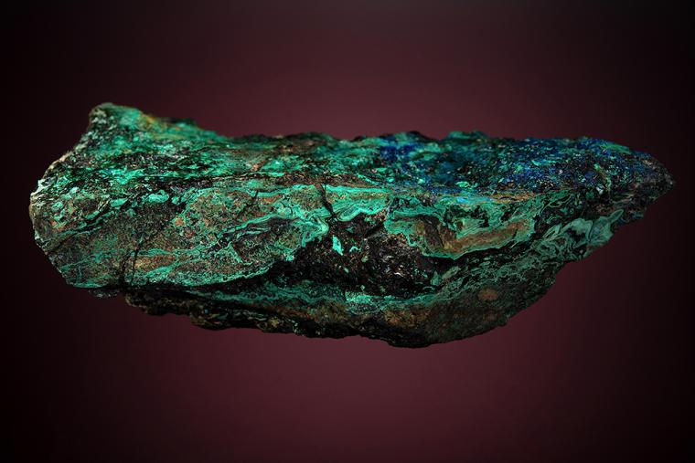 CHRYSOCOLLA with AZURITE
