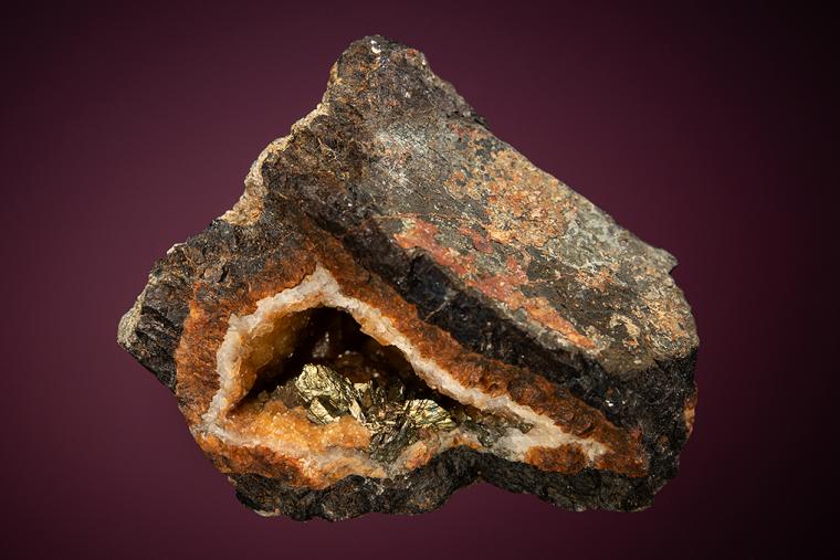 MARCASITE with SPHALERITE and QUARTZ