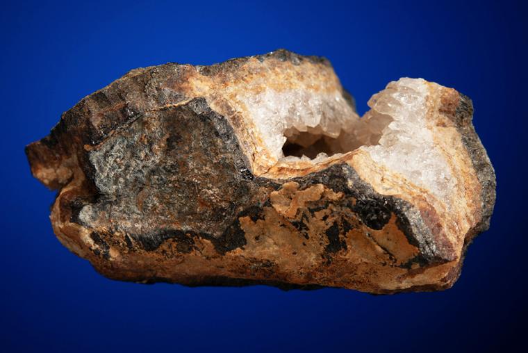 SPHALERITE with QUARTZ