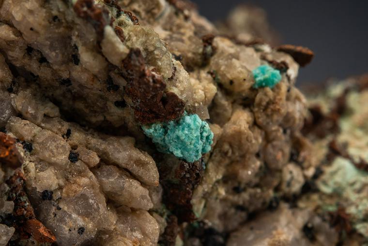 COPPER with TURQUOISE