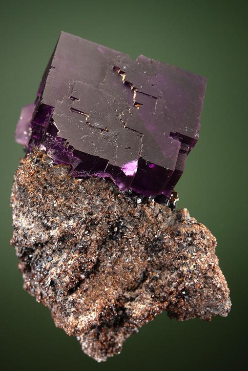 FLUORITE with GALENA and SPHALERITE