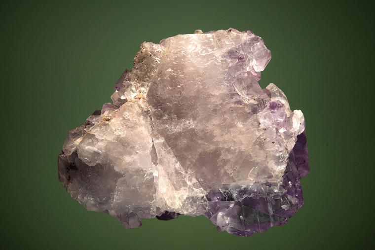 FLUORITE with CALCITE
