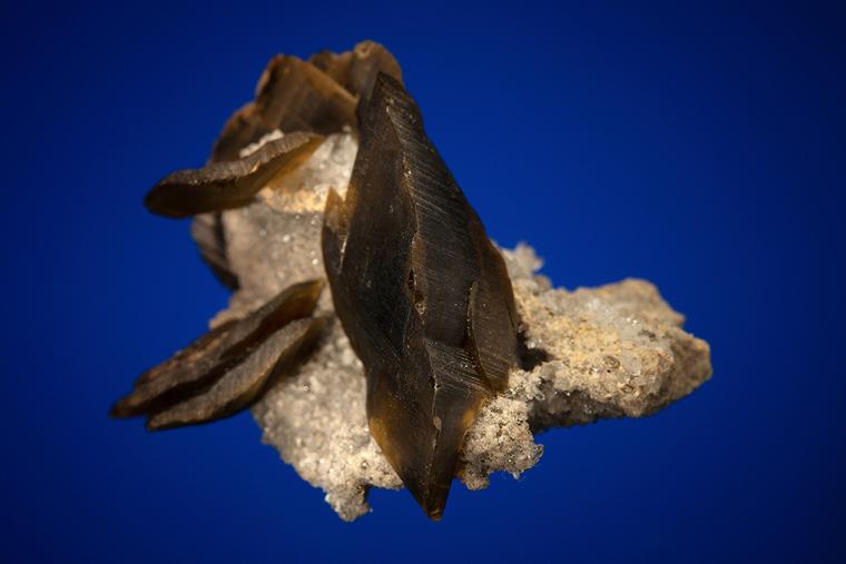 SIDERITE on QUARTZ