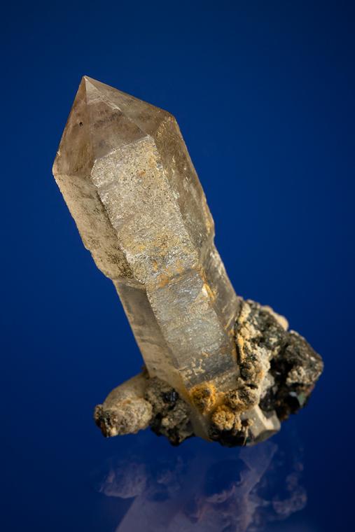 QUARTZ with CASSITERITE