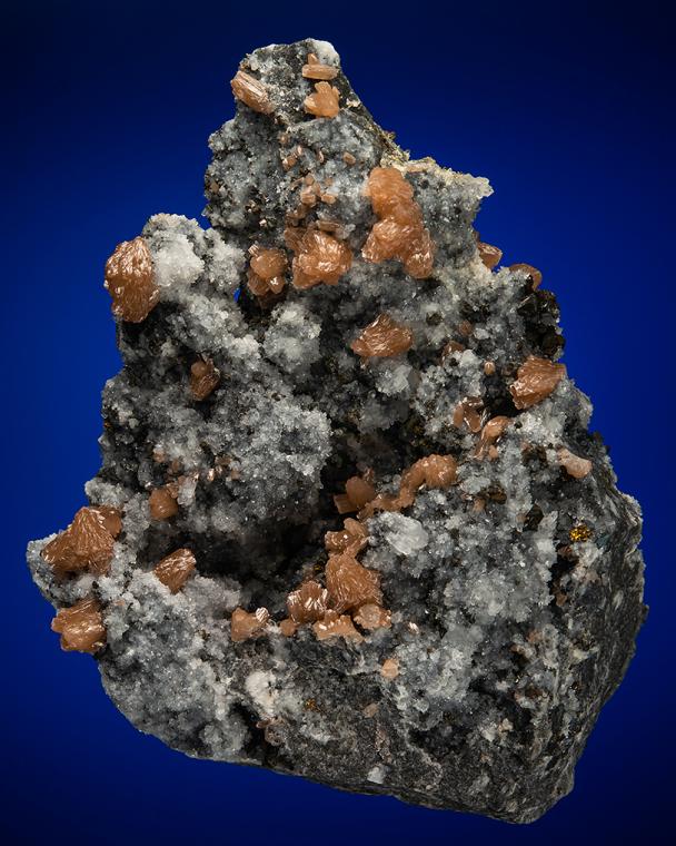 PYROMORPHITE on QUARTZ