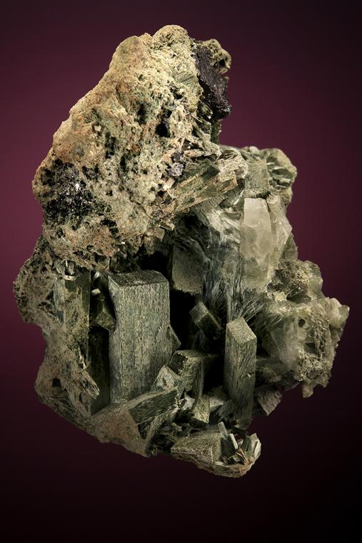 ACTINOLITE after DIOPSIDE 