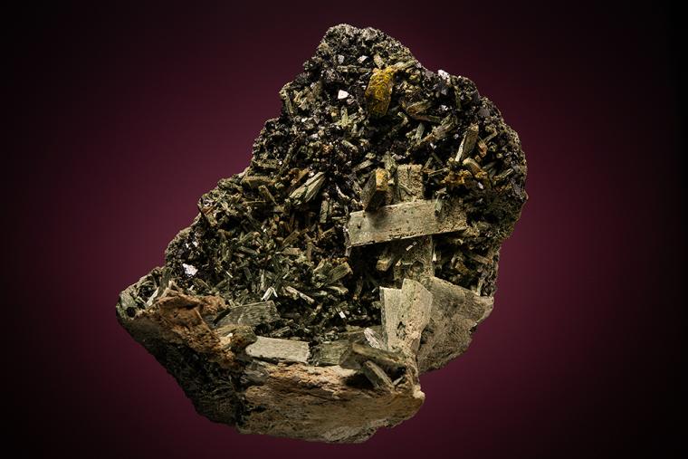 ACTINOLITE after DIOPSIDE 