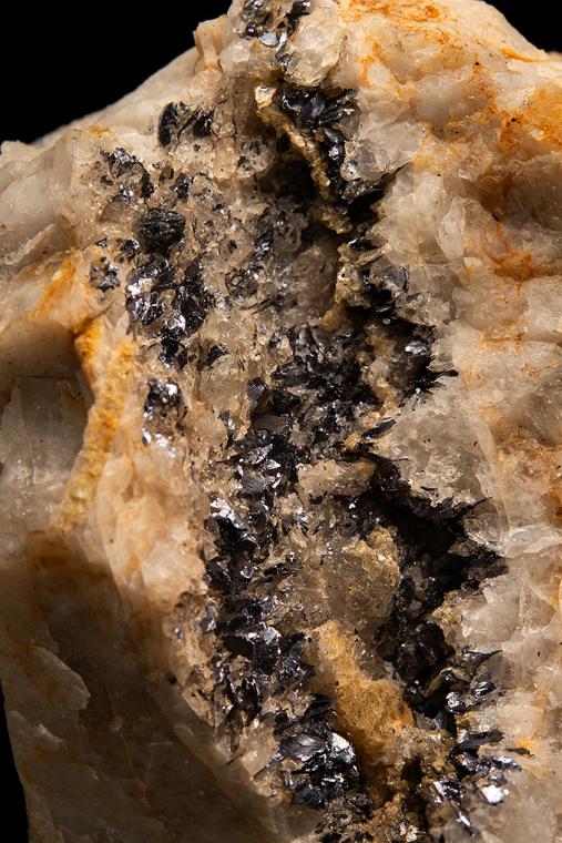 MOLYBDENITE with QUARTZ and BERYL