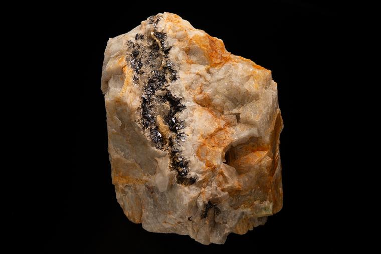 MOLYBDENITE with QUARTZ and BERYL