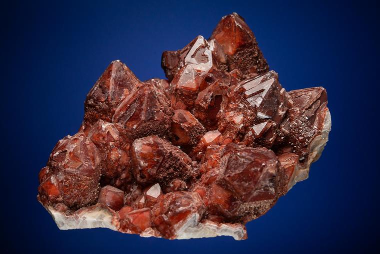 QUARTZ with HEMATITE inclusions