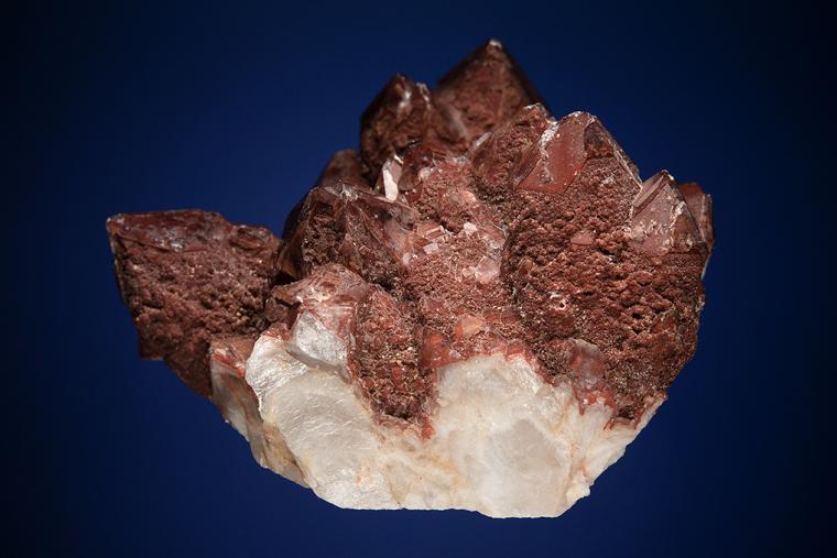 QUARTZ with HEMATITE inclusions