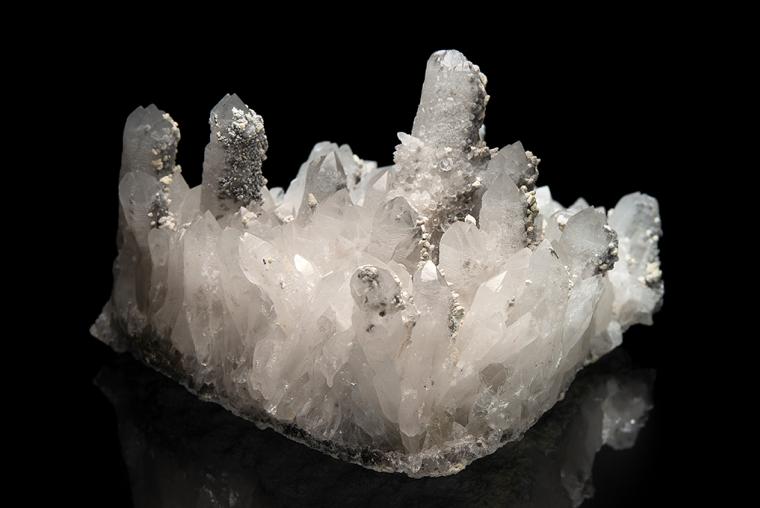 CALCITE on QUARTZ