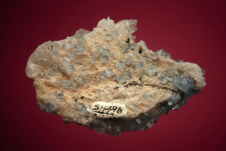 SPHALERITE on QUARTZ