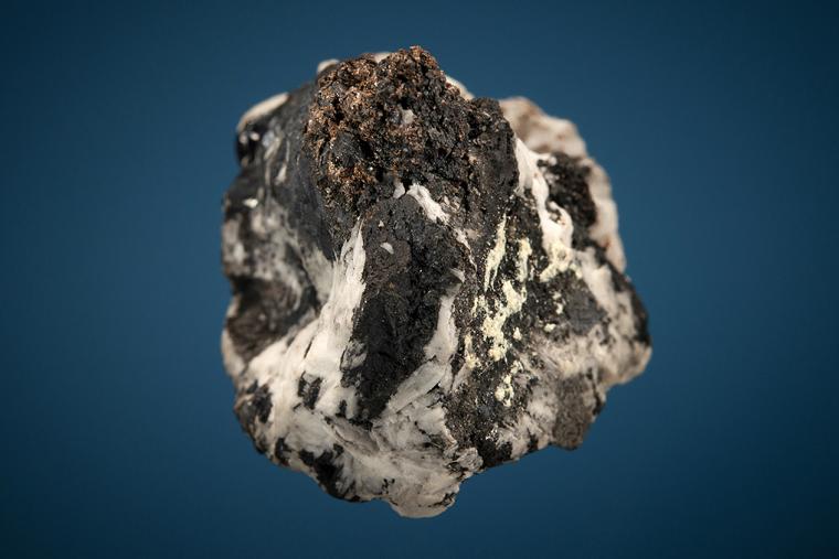 SILVER with PEARCEITE and ACANTHITE on BARITE
