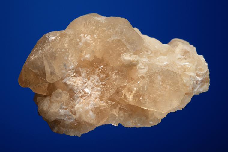 CALCITE with LAUMONTITE