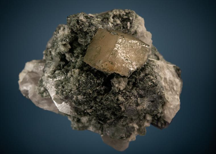 PHENAKITE with TITANITE and ALLANITE-(Ce) (stabilized)