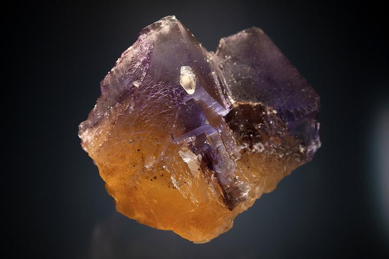 FLUORITE with CALCITE
