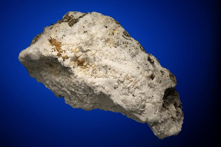 GOLD with PYRITE on QUARTZ