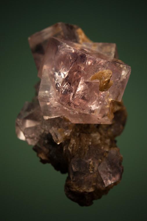 FLUORITE with SIDERITE