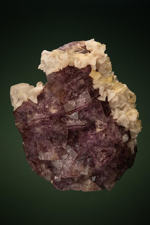 FLUORITE with DOLOMITE and CALCITE