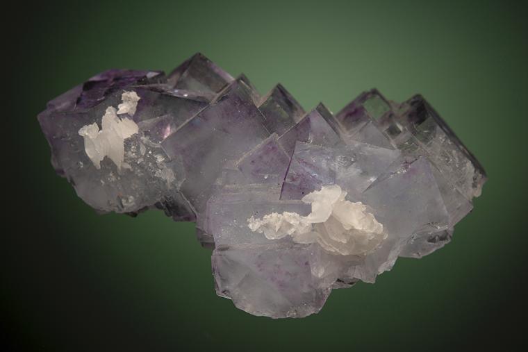 FLUORITE with CALCITE