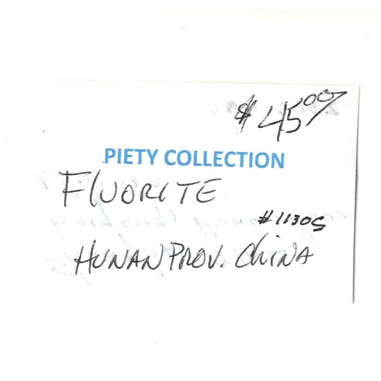 FLUORITE with CALCITE