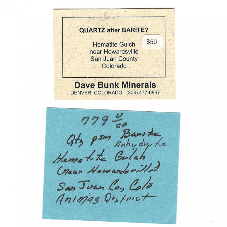 QUARTZ after ANHYDRITE