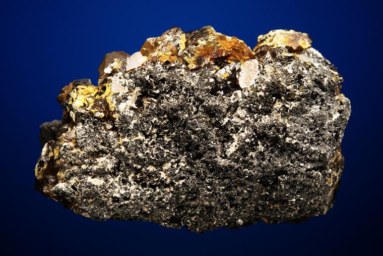 SPHALERITE with CHALCOPYRITE and GALENA