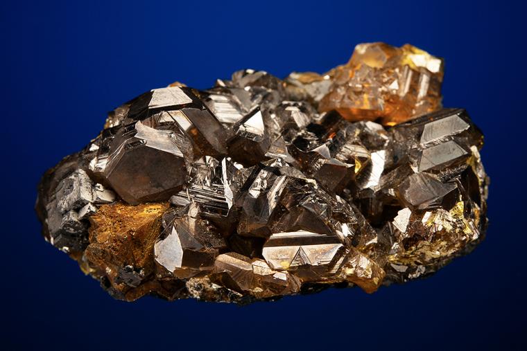 SPHALERITE with CHALCOPYRITE and GALENA