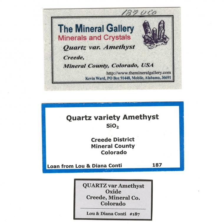 QUARTZ var. Amethyst