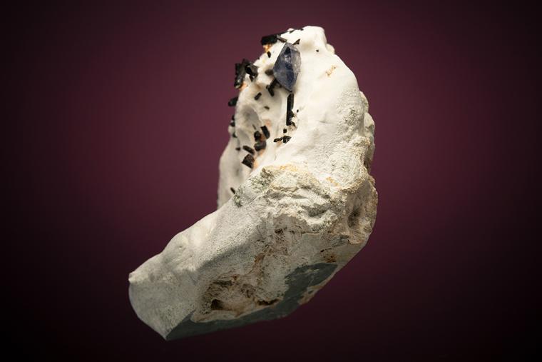 BENITOITE with NEPTUNITE