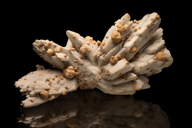CALCITE after GYPSUM with SIDERITE