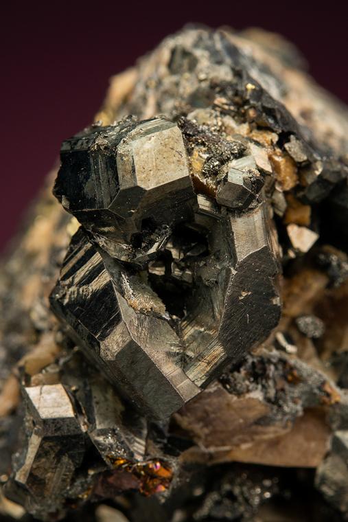 TENNANTITE with SIDERITE