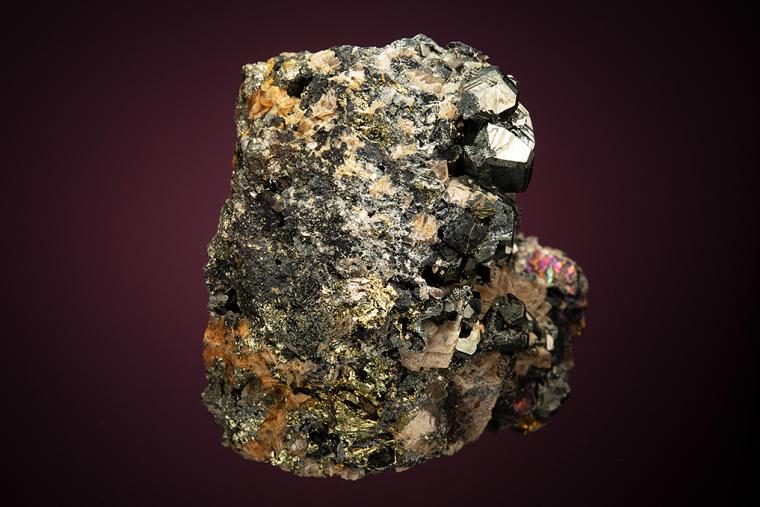 TENNANTITE with SIDERITE