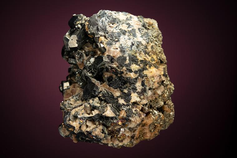 TENNANTITE with SIDERITE