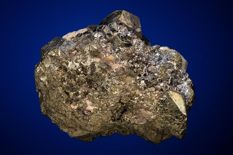 PYRITE with MOLYBDENITE