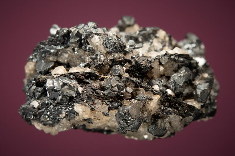 POLYBASITE with ACANTHITE