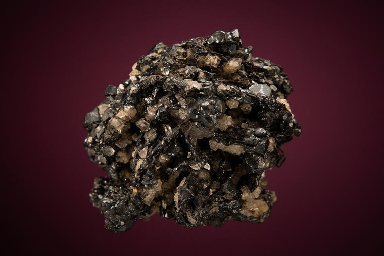 POLYBASITE with ACANTHITE